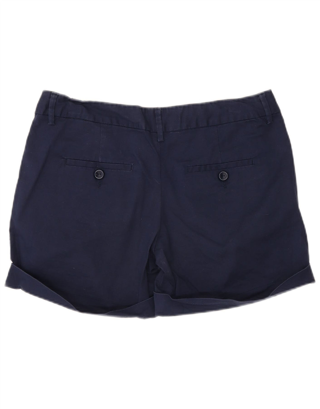 Benetton Short Chino Femme W30 Bleu Marine Moyen