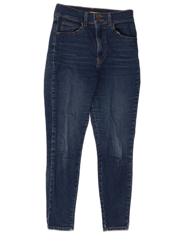 Levi's Jean Skinny Taille Haute Rétro Femme W27 L28 Bleu Coton