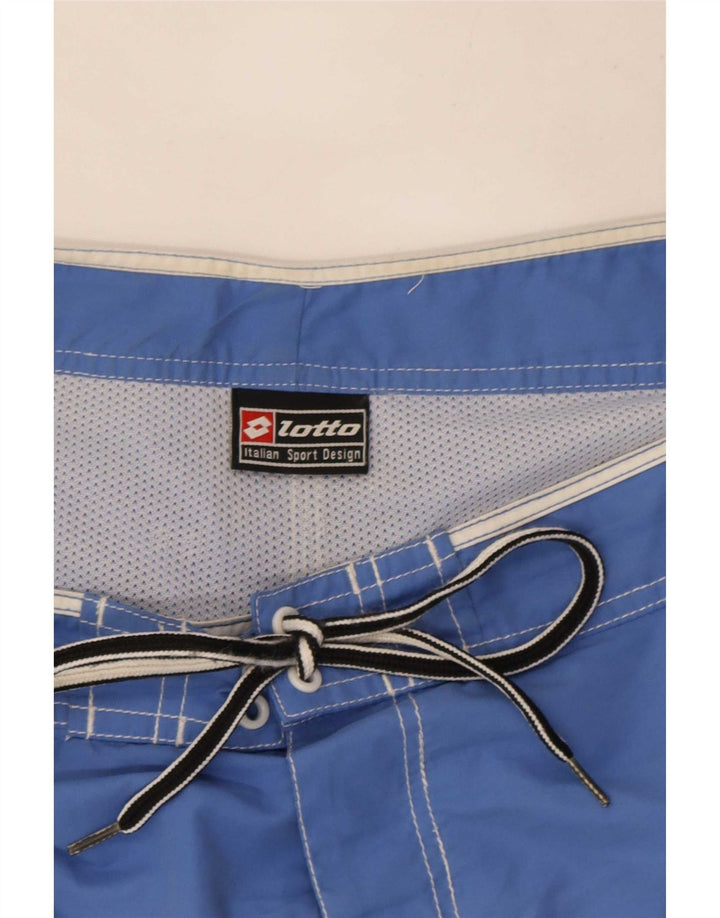 Lotto Short de Bain Homme Large Bleu Colorblock