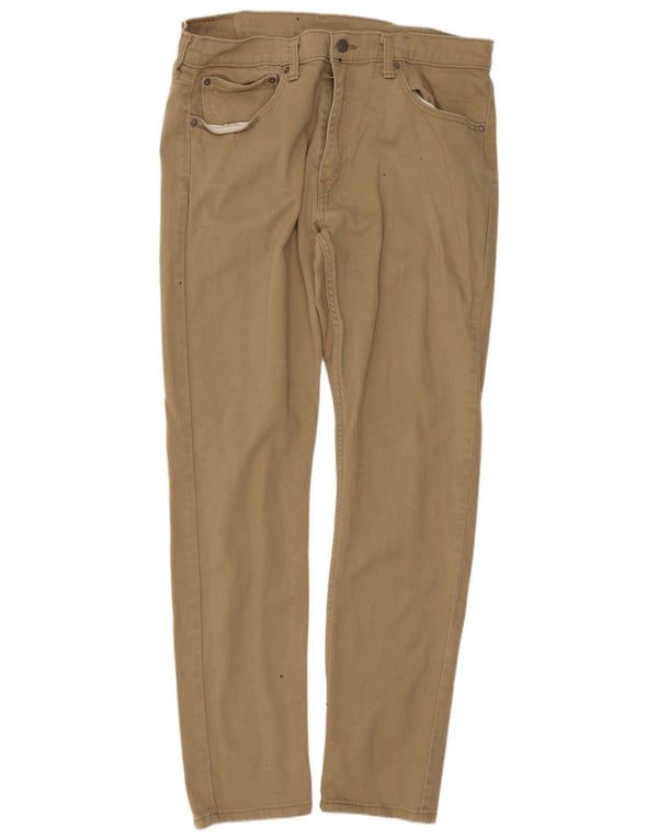 Levi's Pantalon 512 Slim Tapered Casual Homme Beige Coton W36 L34