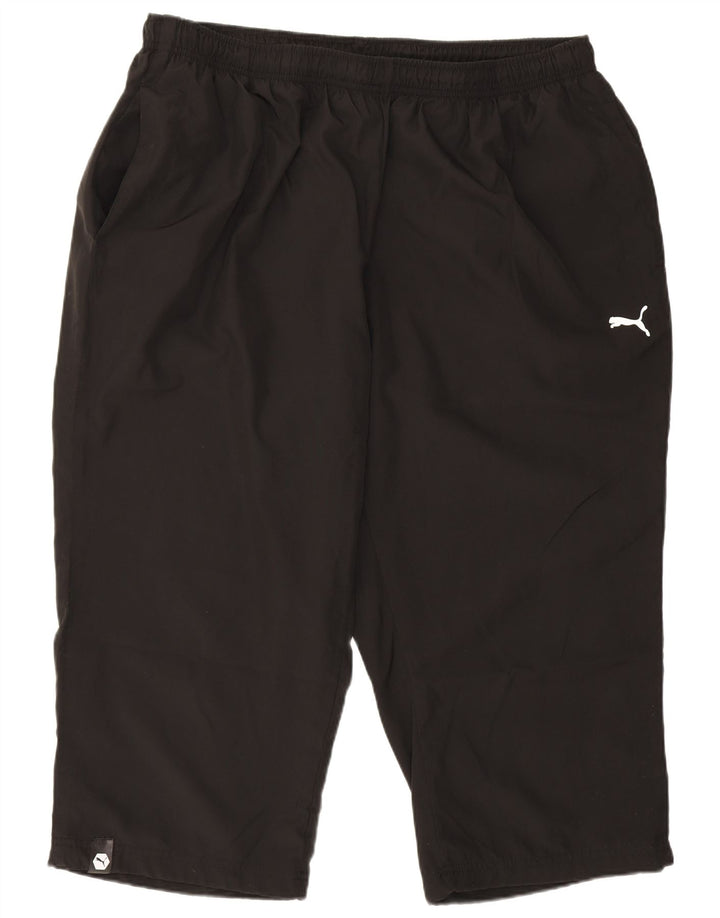 Puma Bermuda de sport graphique pour homme 2XL Noir