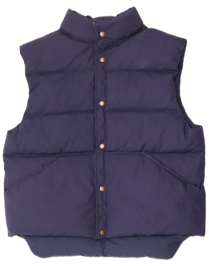 Tempco Gilet rembourré pour homme UK 42 XL Bleu marine Polyester