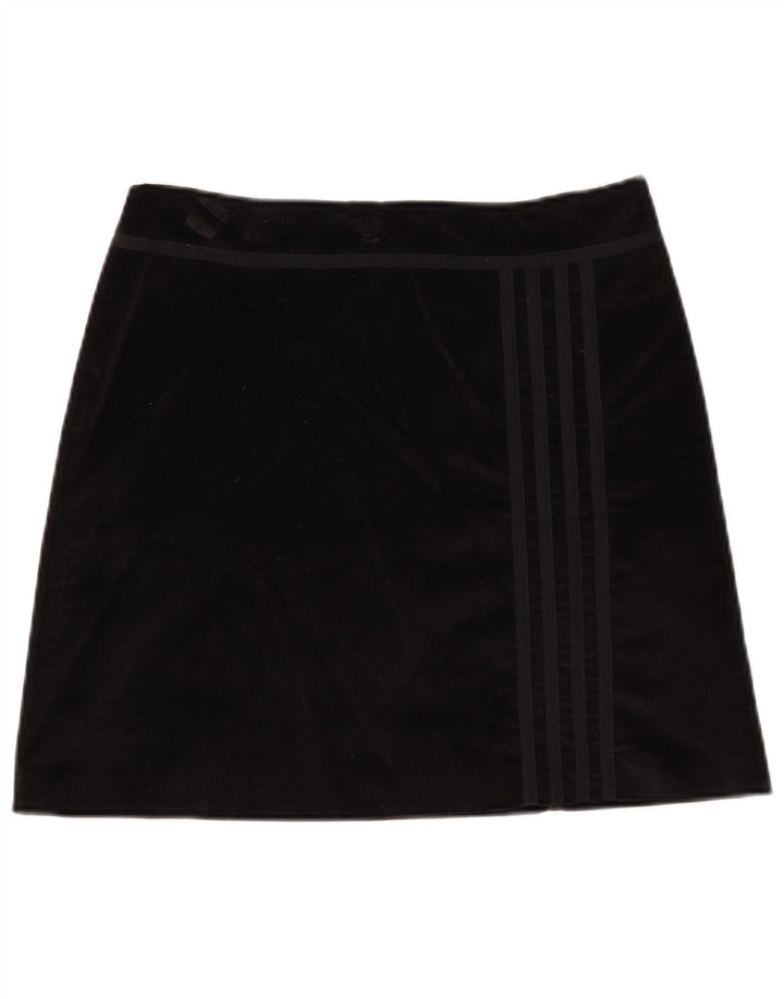 Penny Black Mini jupe en velours pour femme UK 12 Medium W30 Viscose noire