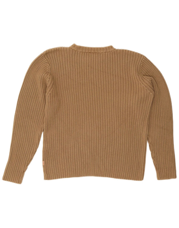 Gin Tonic Pull col rond homme XL coton beige