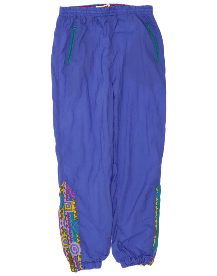 J Jeantex Survêtement Complet Coupe Ample Homme Bleu Moyen Géométrique Polyamide