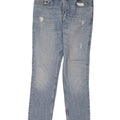 Reiss Jean slim vieilli W32 L30 pour homme en coton bleu