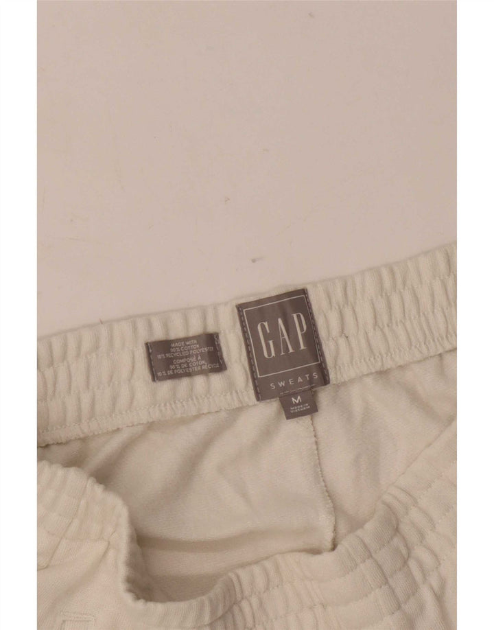 Gap Short de Sport Homme Blanc Moyen Coton