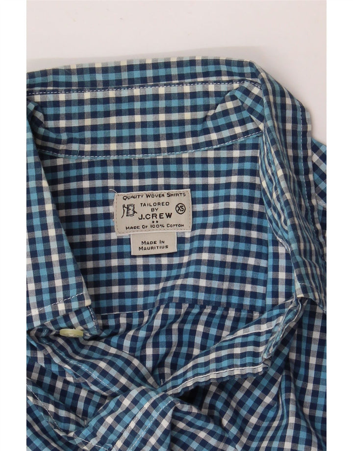 J. Crew Chemise Homme XS Bleu Vichy Coton