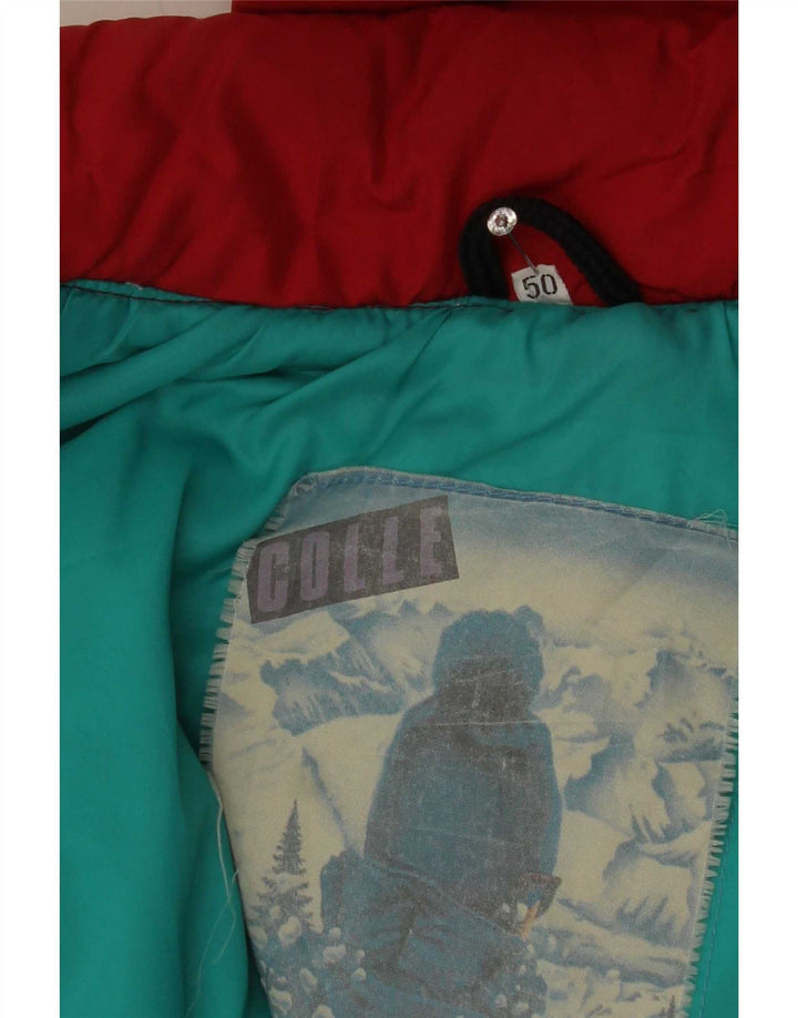Colle Veste de ski rembourrée pour homme IT 50 Large Rouge Polyester