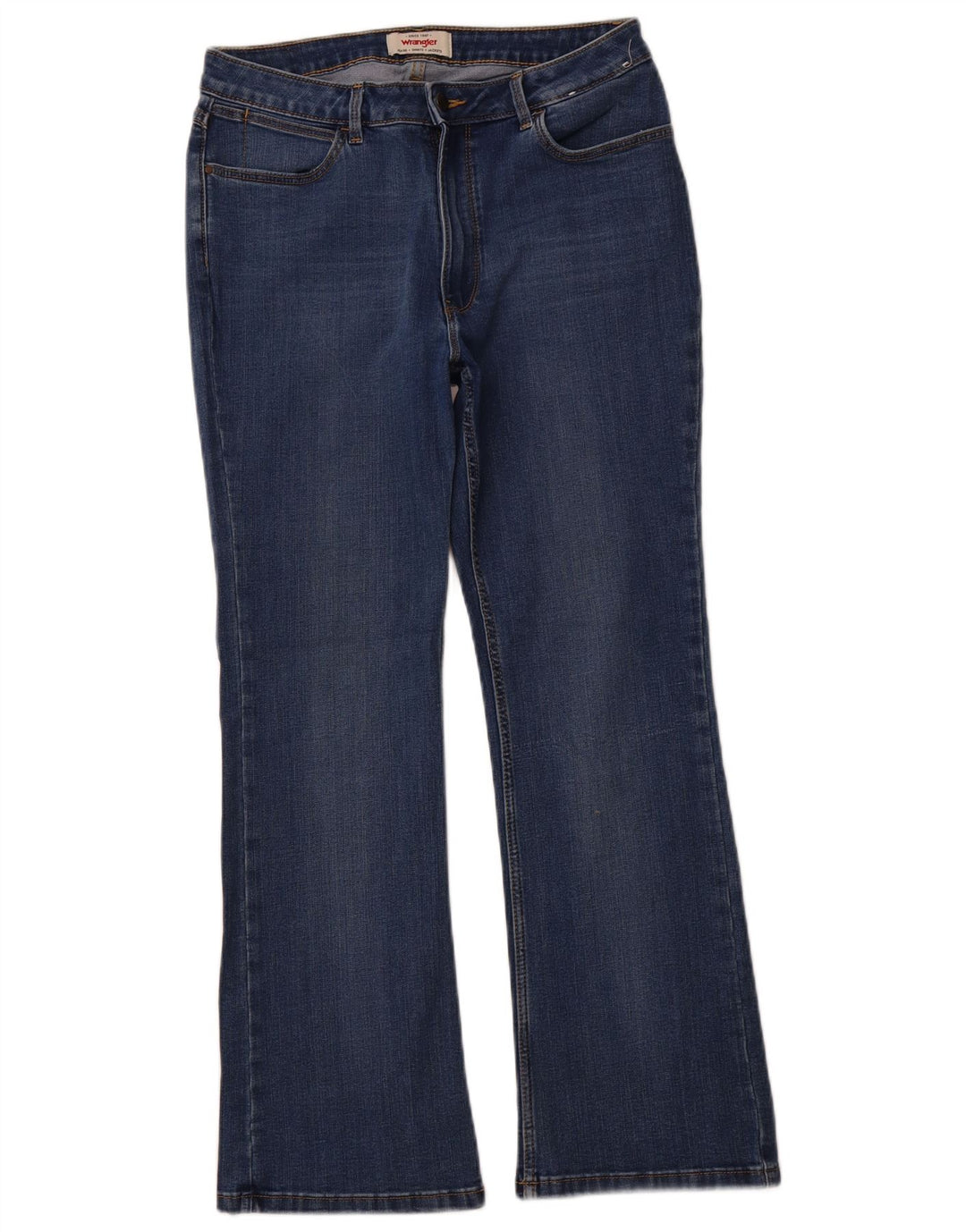 WRANGLER Jean Bootcut Femme W31 L30 Bleu Coton