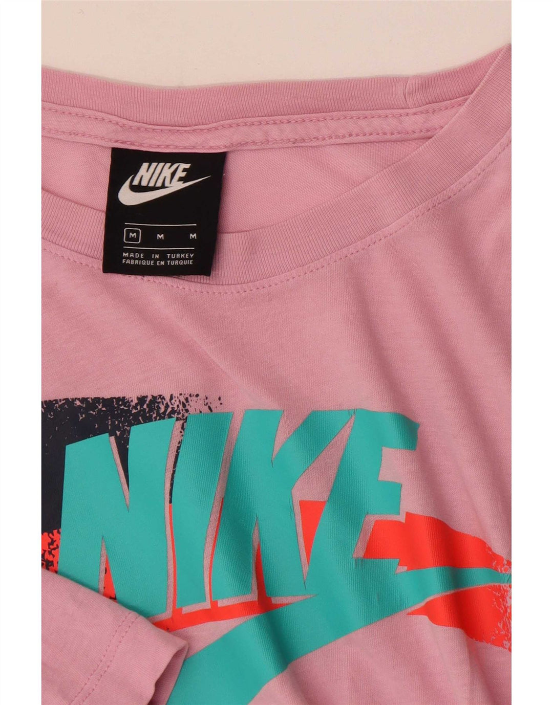 Nike T-Shirt Graphique Homme Rose Moyen