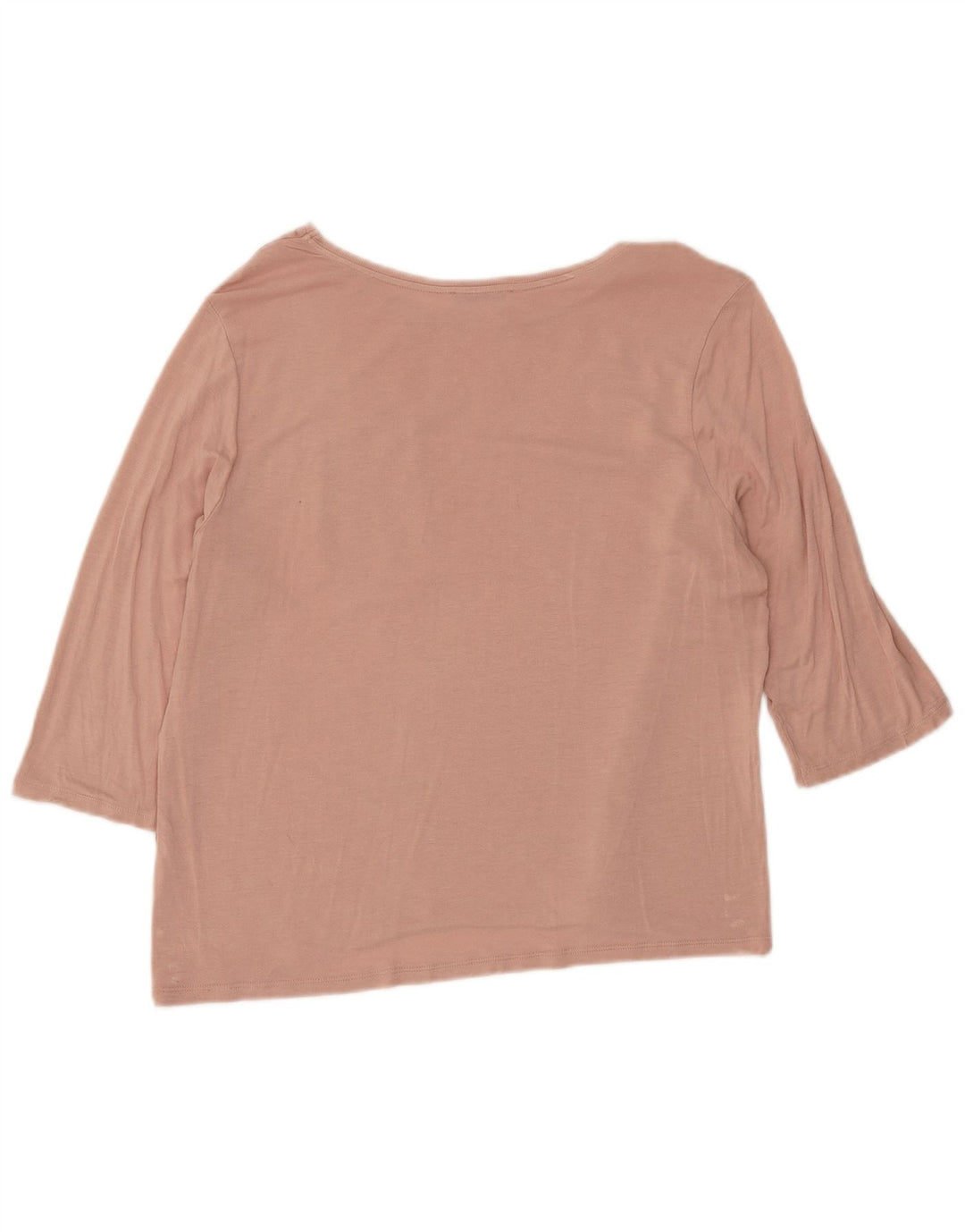 Zara Chemisier à manches 3/4 pour femme UK 16 Large Rose