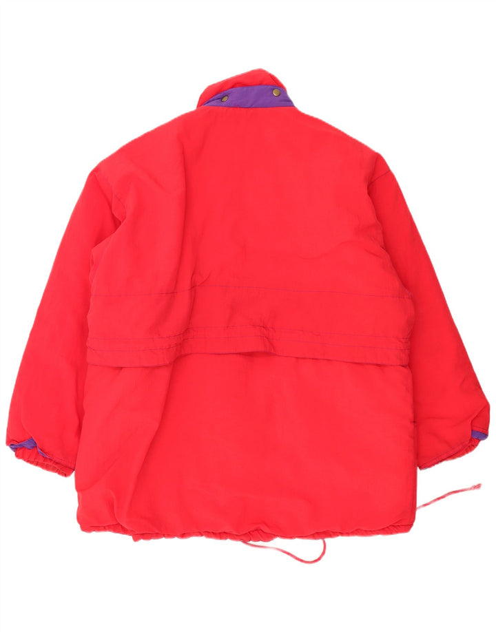 veste coupe-vent vintage pour hommes UK 44 2XL Polyamide rouge