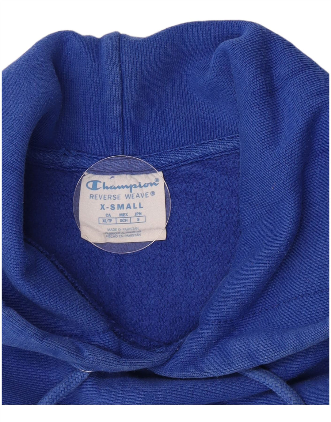 Champion Pull à Capuche Reverse Weave Homme Bleu XS