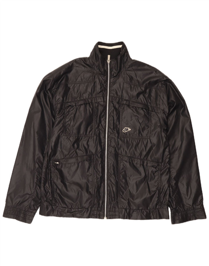 Nike Veste de survêtement pour homme Taille L en nylon noir