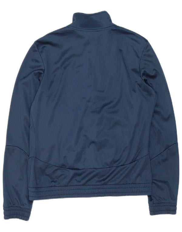 Diadora Veste de survêtement pour femme UK 14 Large Bleu marine rayé Sports