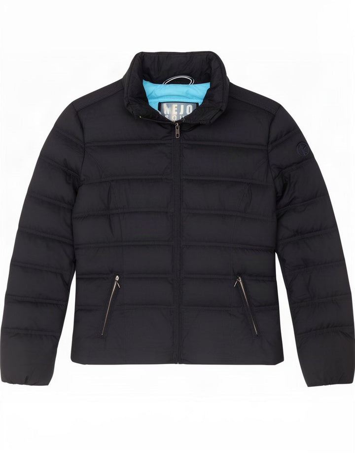 Kejo Veste matelassée Femme IT 42 Bleu Marine Moyen Polyester