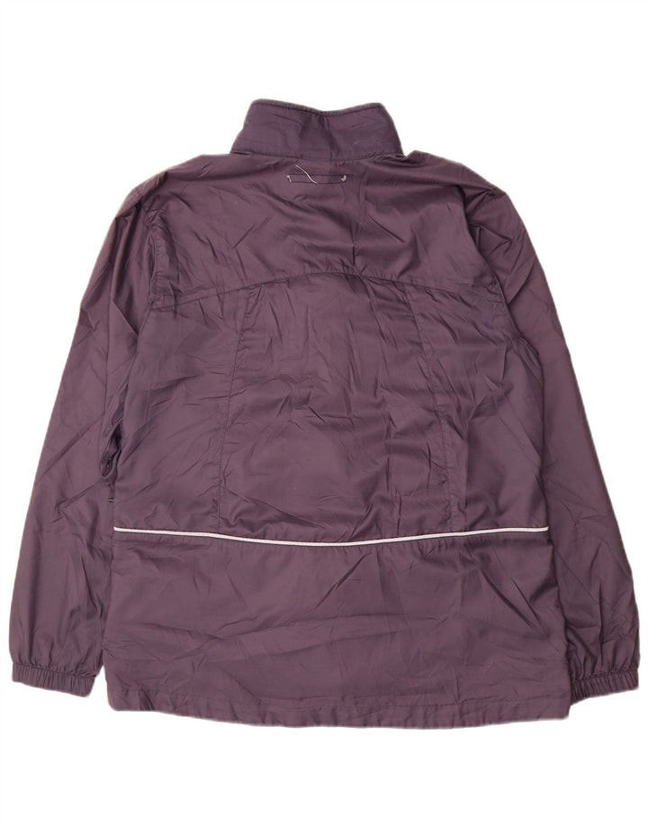 NIKE Veste de pluie pour femme US 8/10 Violet moyen Polyester