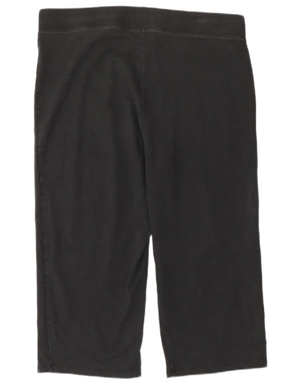 Marks & Spencer Legging Capri Femme UK 18 XL Coton Noir
