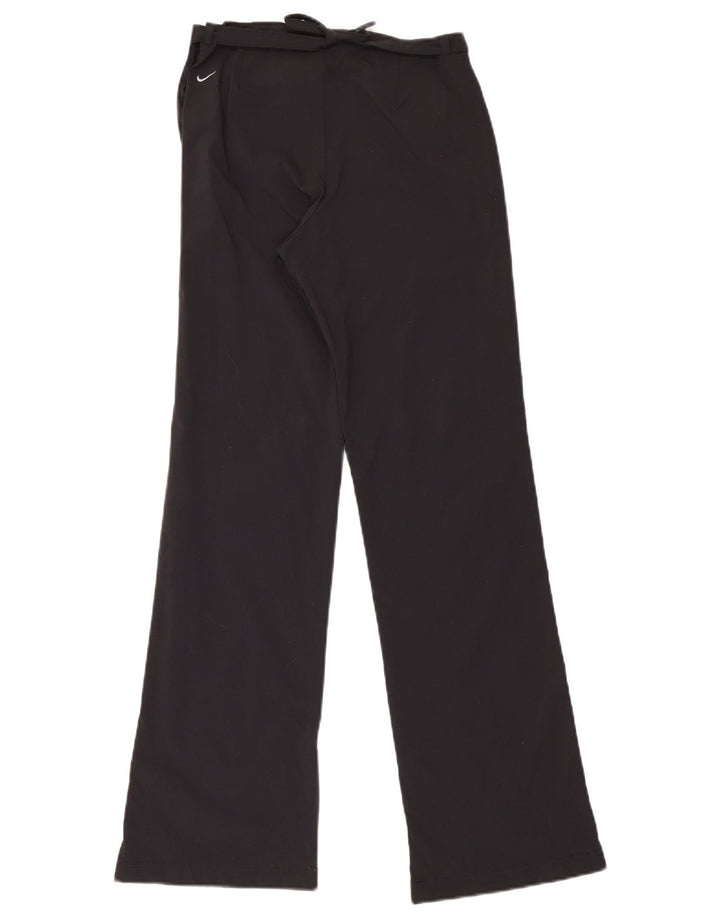 Nike Pantalon de survêtement pour femme UK 8/10 Small Noir Nylon