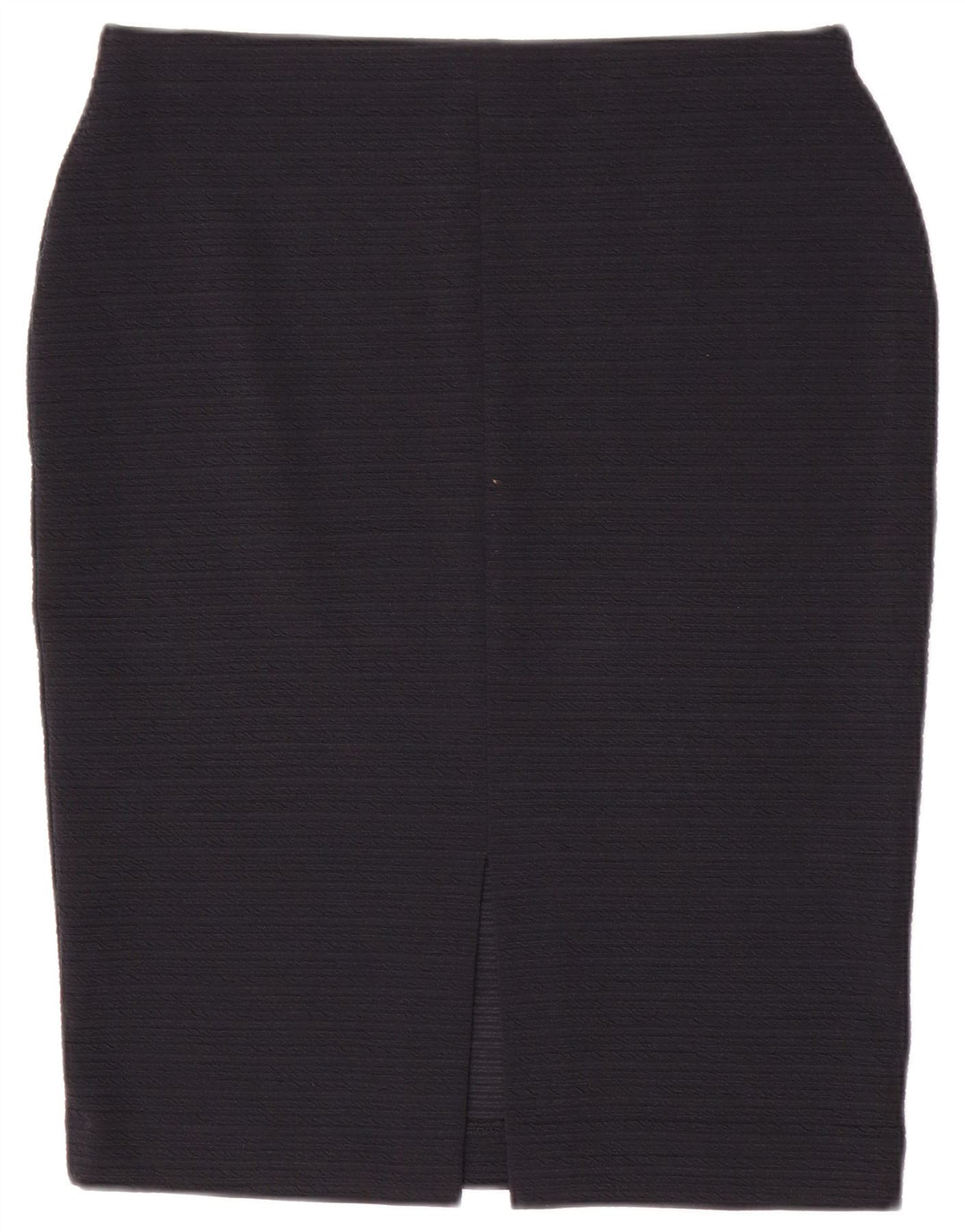 Marks & Spencer Jupe crayon pour femme UK 12 Medium W30 Bleu marine Polyester