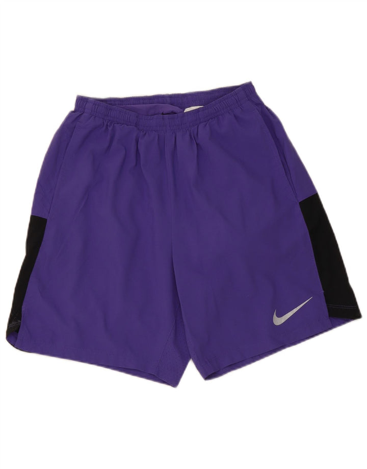 Nike Short de sport pour femme UK 10 Petit Violet Polyester