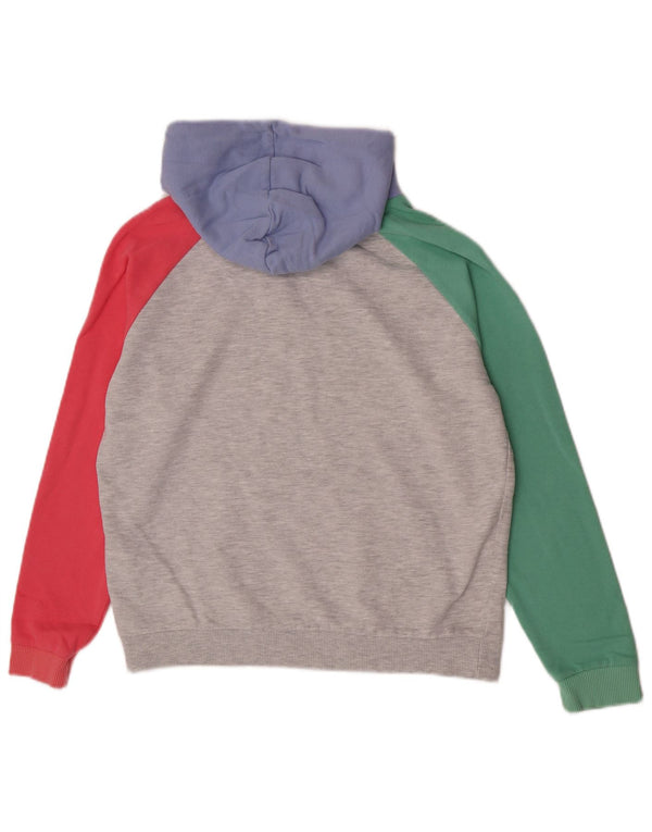 Joules Pull à capuche pour femme UK 12 Medium Multicolore Colourblock