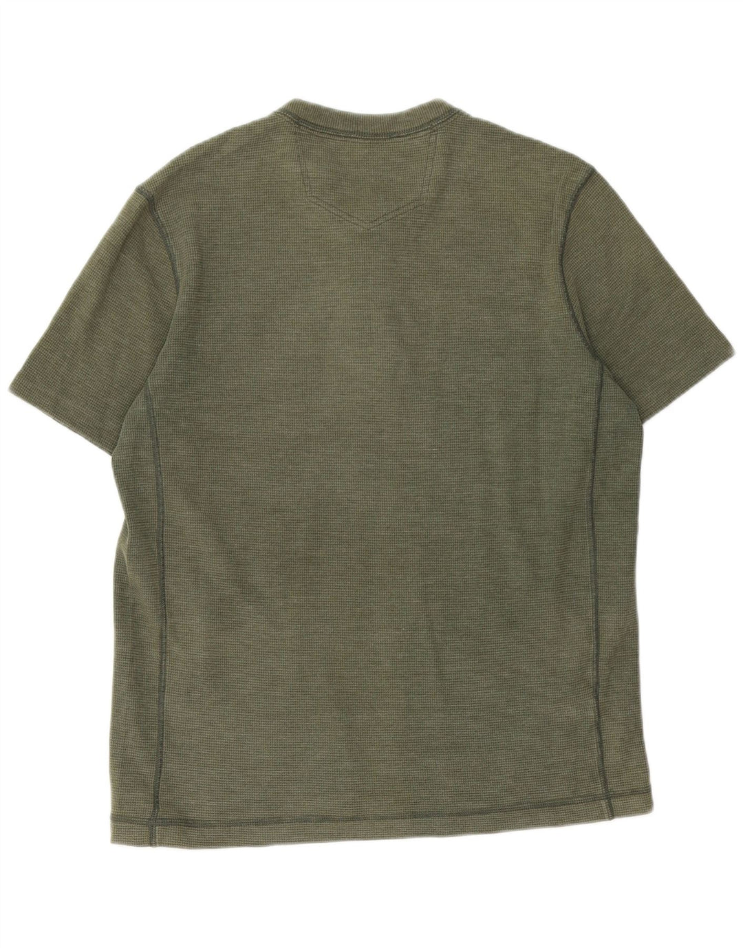 EDDIE BAUER T-Shirt Homme Top Vert Moyen Coton
