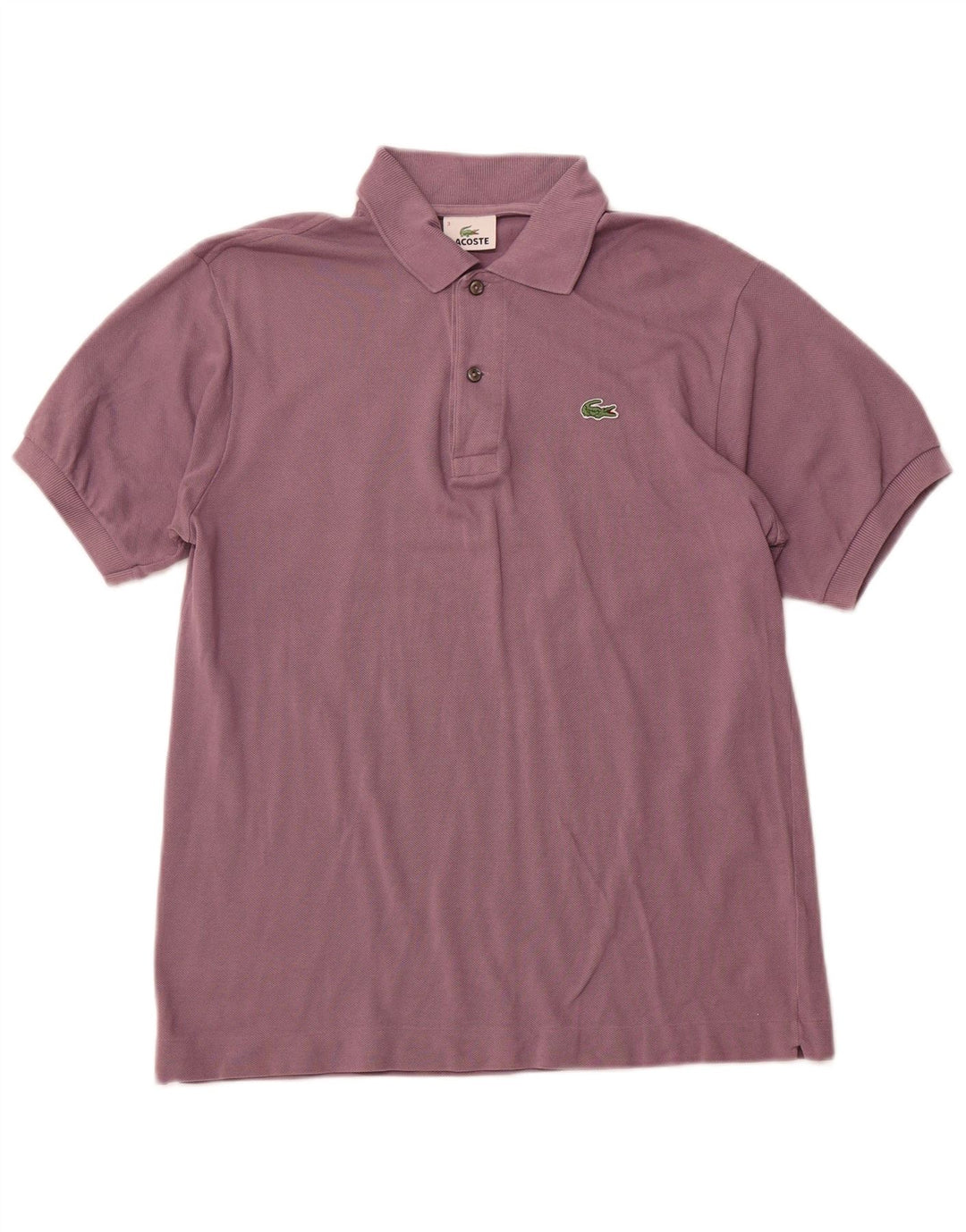 LACOSTE Polo Homme Taille 3 Petit Coton Violet