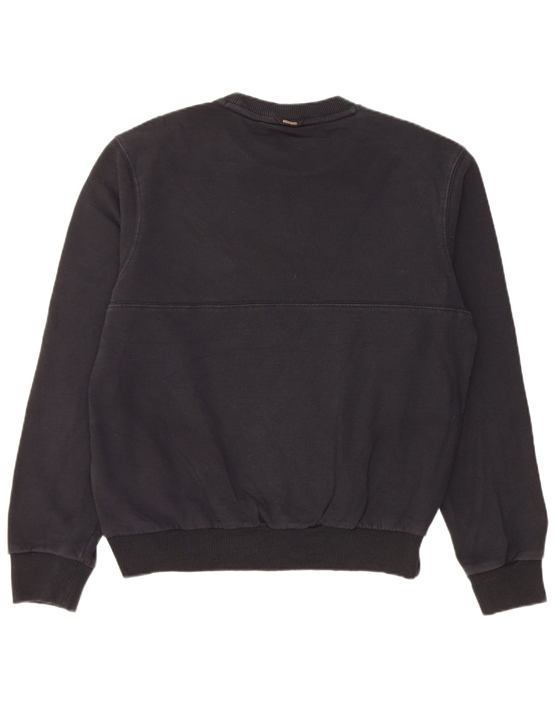 Napapijri Homme Graphic Sweatshirt Jumper Large Noir Coton