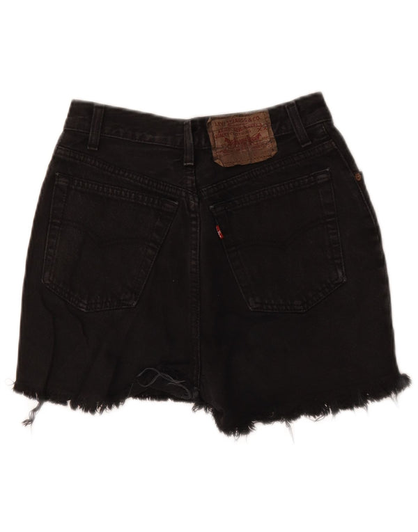 Levi's Short En Jean Femme W24 XS Noir