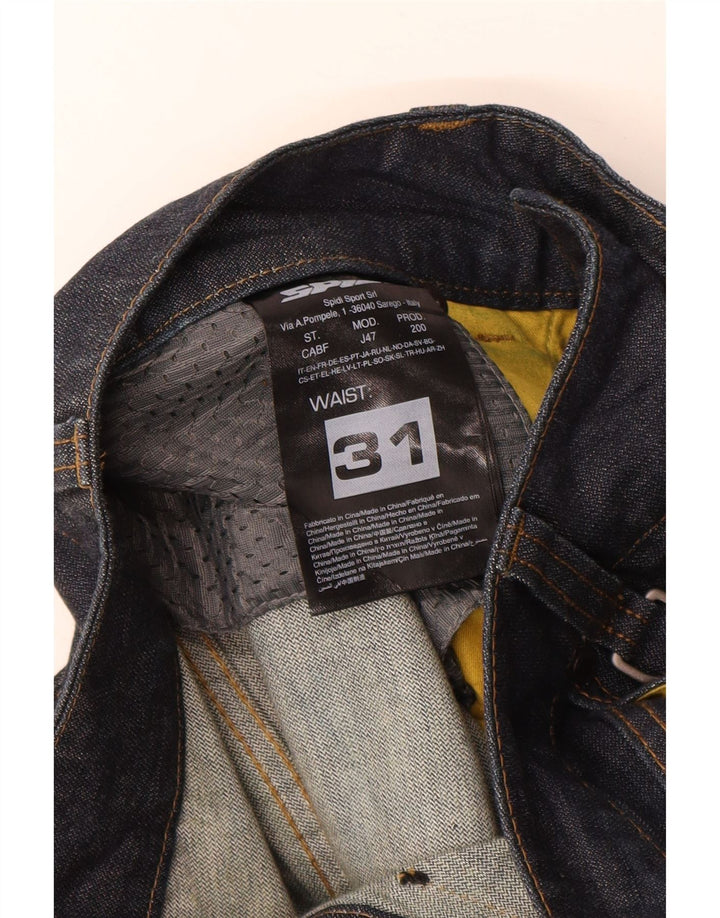 Spidi Jean droit homme W31 L33 bleu marine coton