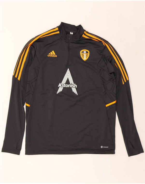 Adidas Leeds United FC Graphic Pull Survêtement pour homme Gris Taille L