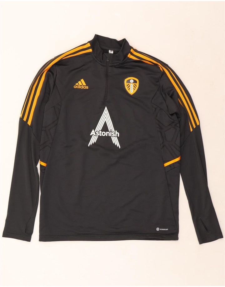 Adidas Leeds United FC Graphic Pull Survêtement pour homme Gris Taille L