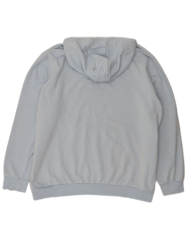 Ellesse Pull à capuche pour homme 3XL Bleu Coton