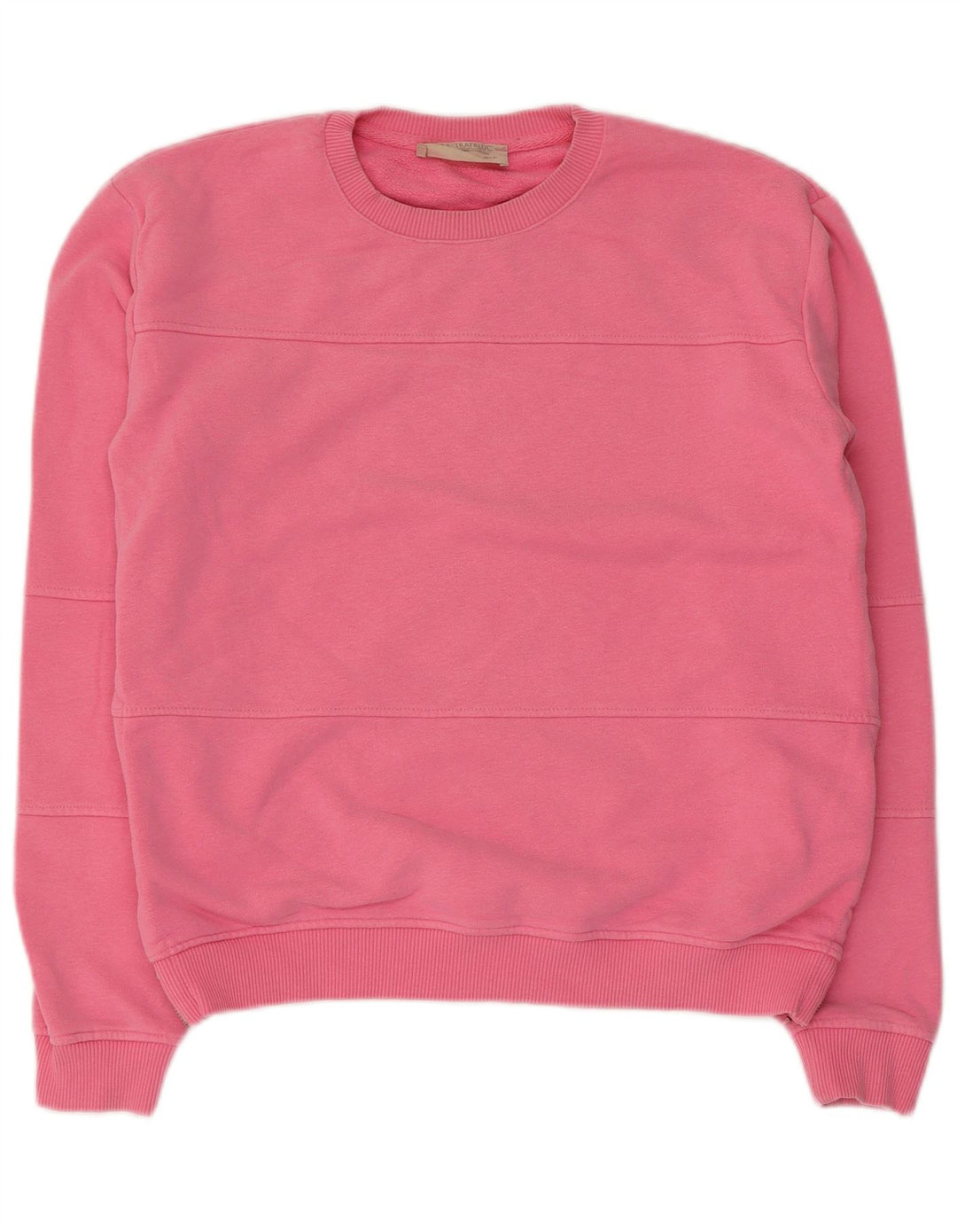 Zara Sweat-shirt surdimensionné pour femme UK 10 Petit Rose