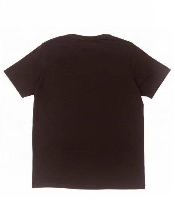 Puma Mens T-Shirt Top Large Black Cotton