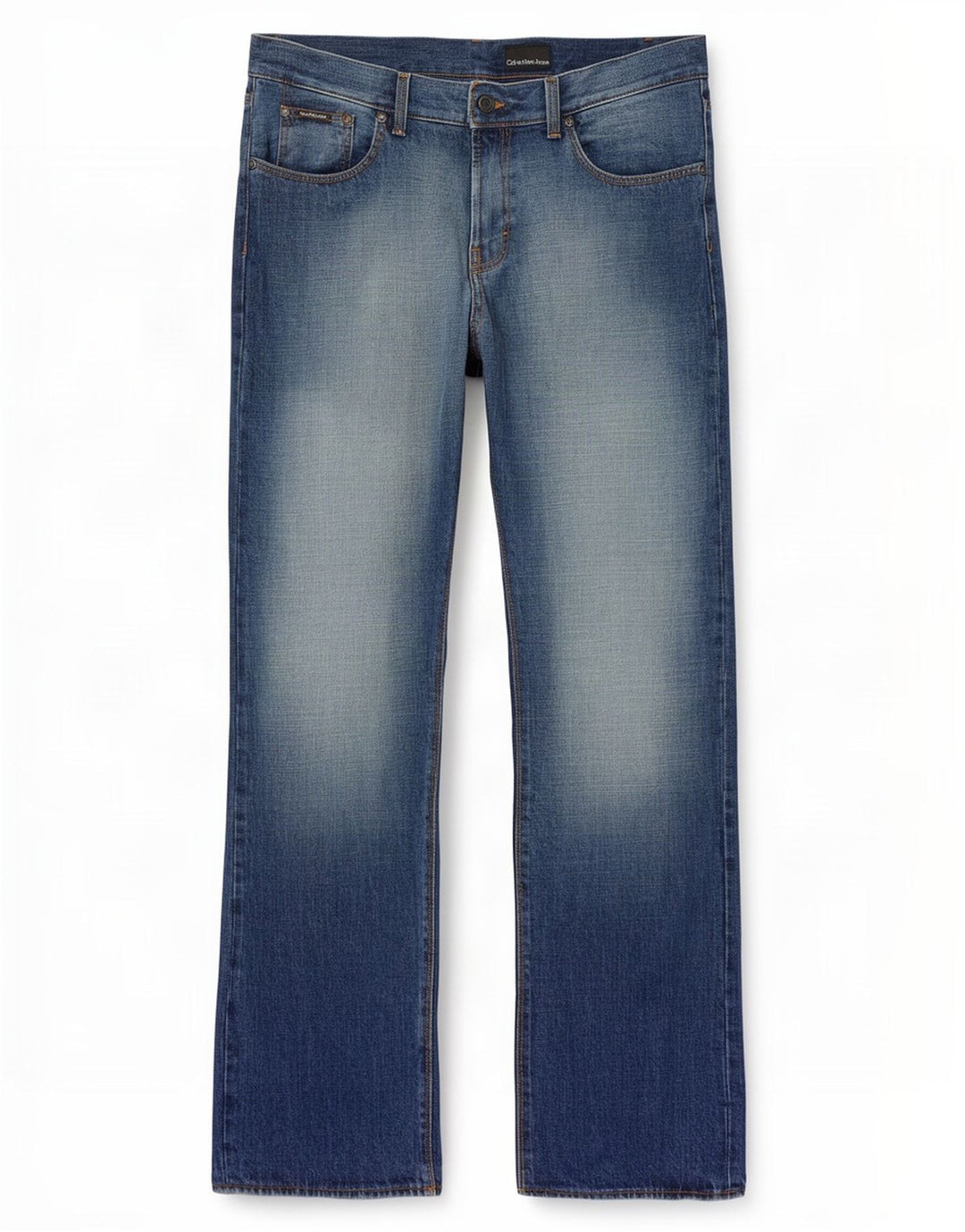 Calvin Klein Jean droit homme W33 L34 bleu coton