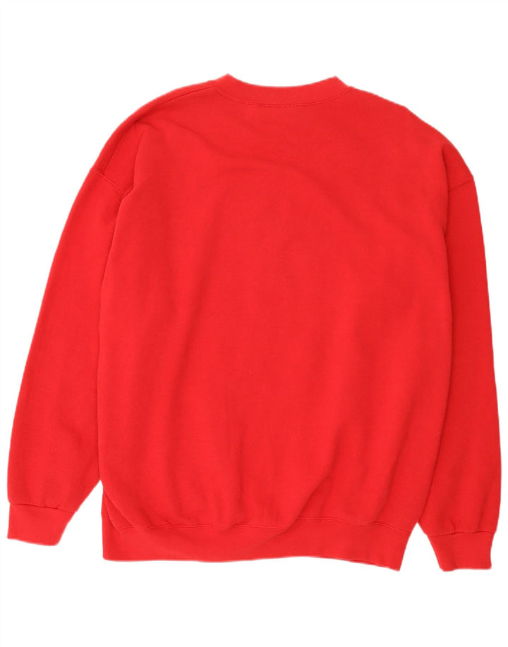 Lee Sweat-Shirt Graphique Homme XL Rouge Coton
