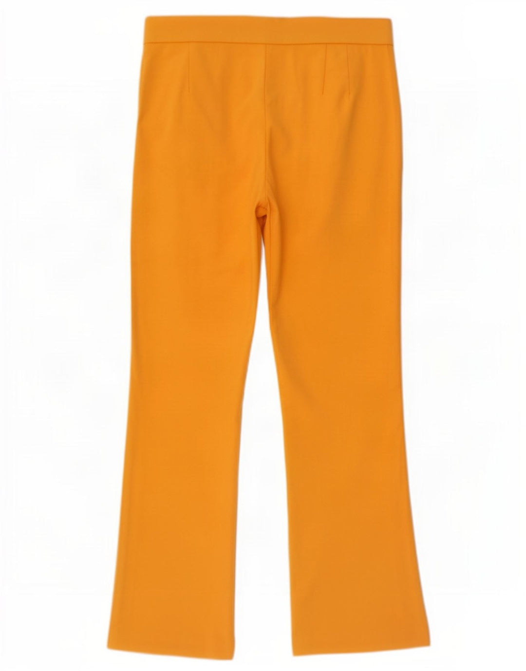 Zara Pantalon décontracté bootcut pour femme Medium W30 L26 Jaune