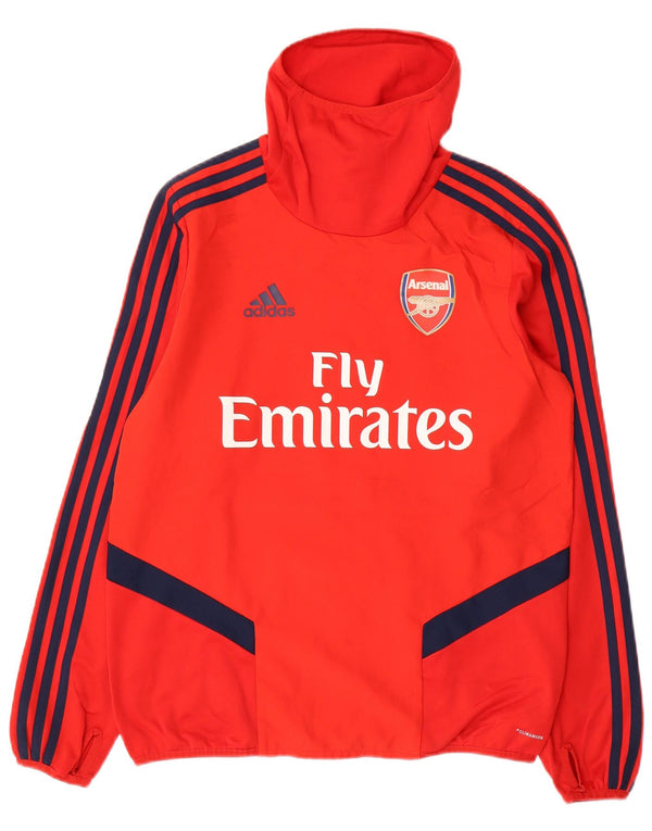 ADIDAS Haut de survêtement Arsenal pour garçon 13-14 ans Rouge Colourblock