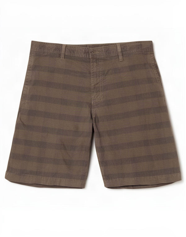 The North Face Mens Chino Shorts XL W38 Khaki Striped Cotton