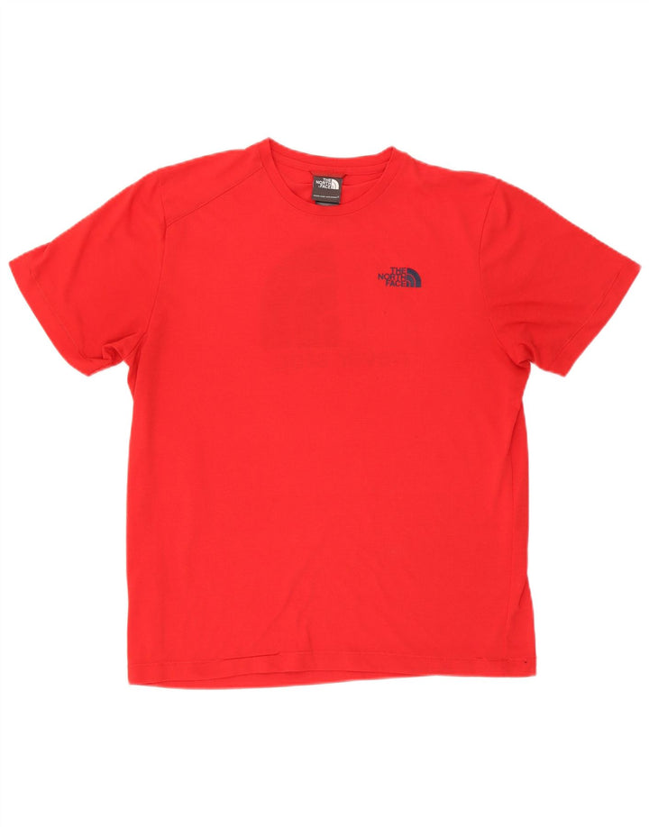 The North Face T-shirt graphique pour homme en polyester rouge moyen