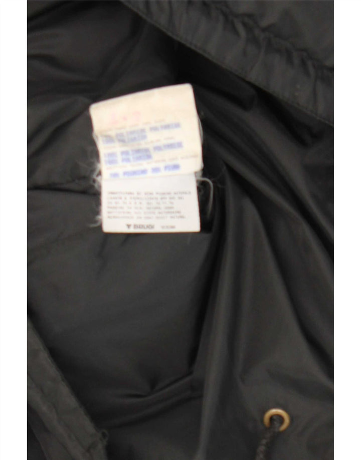 Brugi Veste matelassée à capuche IT 52 XL Noir Polyamide