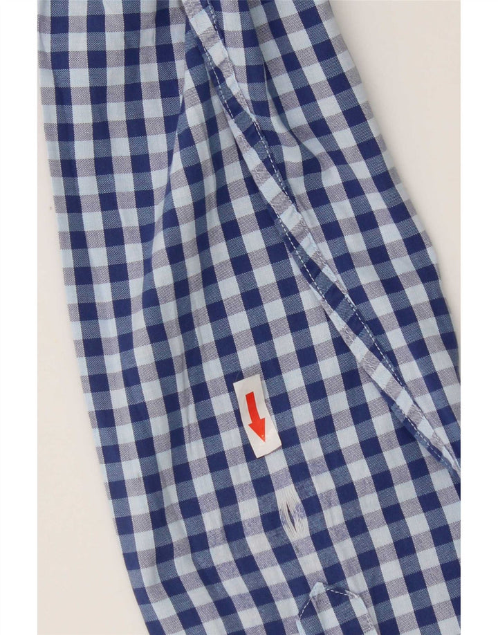 Gant Chemise Heritage Regular Fit Homme Bleu Moyen Vichy Coton