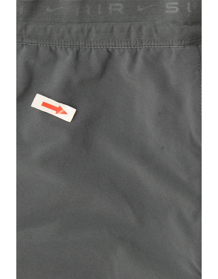 Pantalon de survêtement Nike Dri Fit pour homme, petit, gris, polyester