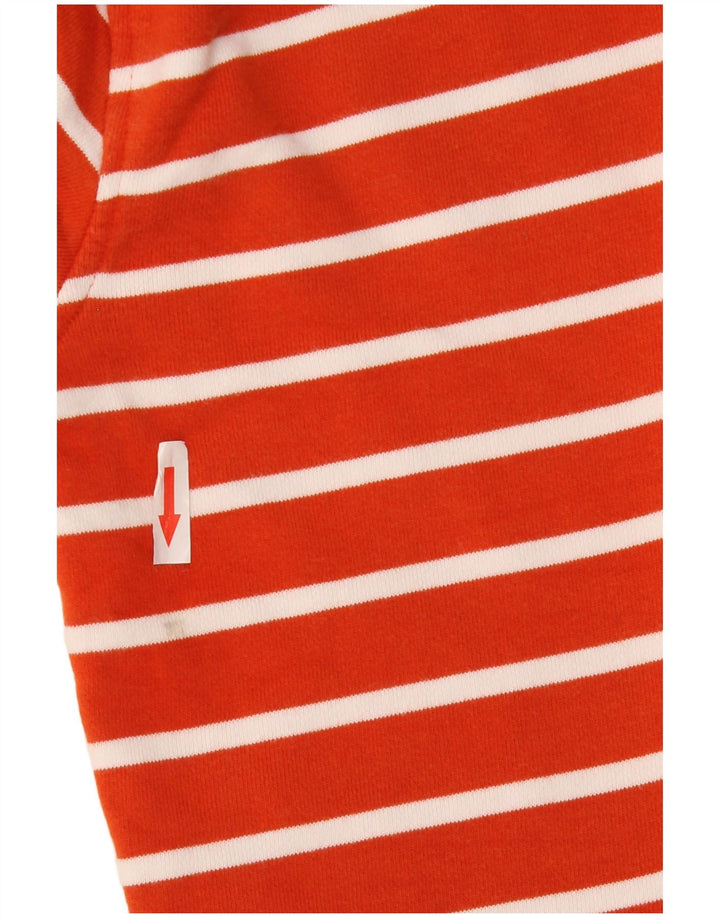 Marks & Spencer Sweat-shirt pour femme UK 44 Rayé orange moyen