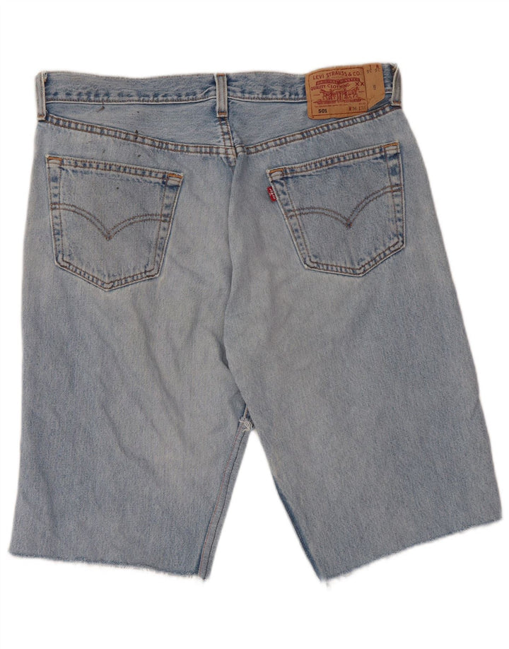 LEVI'S Short en Jean 501 Homme W36 Grand Bleu Coton
