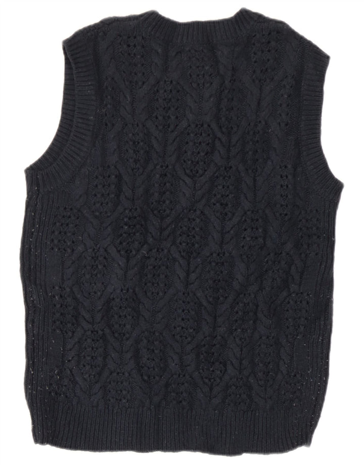 Marks & Spencer Débardeur pour femme UK 14 Medium Bleu marine Acrylique