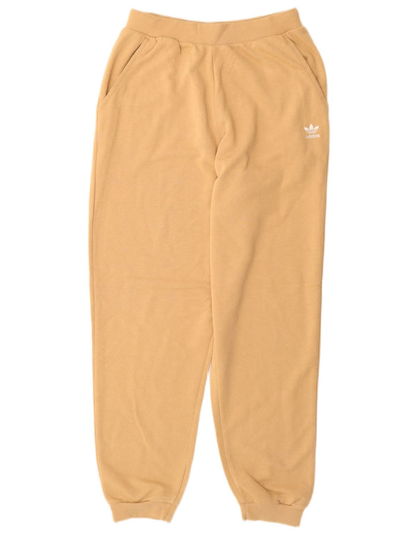 Adidas Pantalon de survêtement pour femme Joggers UK 8 Small Beige Cotton